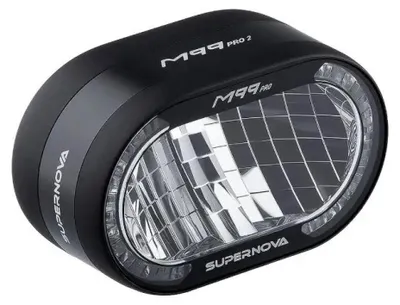 Image de Supernova Phare pour vélo électrique M99 MINI PRO, moteurs E-25 >21 watts, noir, 300 lx