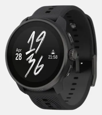 Produktbild von Suunto Race S 45mm All Black Performance-Uhr SS051013000 Edelstahlgehäuse, Silikonarmband