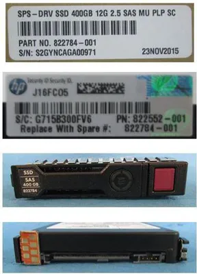 Image de HP 400GB SAS SSD Capacité de stockage : 400 Go