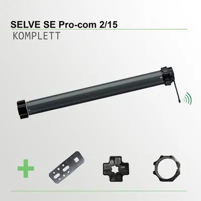 Produktbild von SELVE SE Pro 2/15-com mit Funk Rollladenantrieb mit Hinderniserkennung KOMPLETT