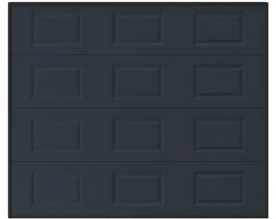 Produktbild von Sektionalgaragentor mit Kassettenmotiv + Torantrieb SOMFY - 254 x 218 cm - Anthrazit - CAOPAS