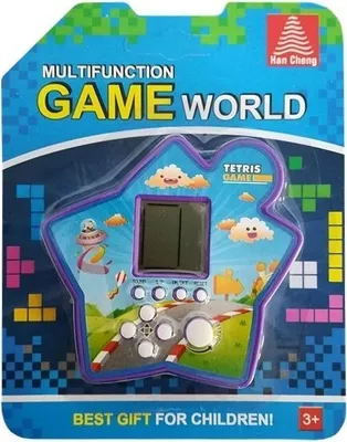 Obrázok produktu pre Elektronická vrecková hra Tetris Star Purple