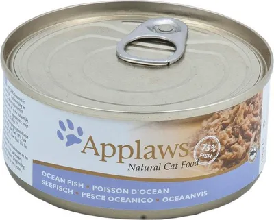 Immagine prodotto di Lattina di pesce di mare Applaws Cat 156g