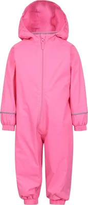 Image de Mountain Warehouse - Combinaison de pluie "Spright" pour enfants MW3220 (86) (Rose)