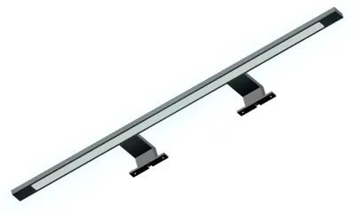 Produktbild von kalb | LED Badleuchte schwarz 740mm Spiegellampe Spiegelleuchte Aufbauleuchte neutralweiß