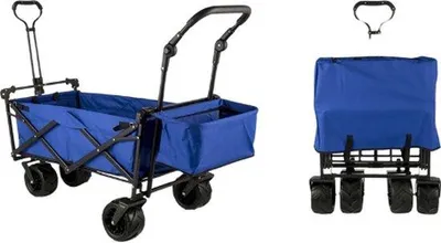 Image de Chariot de transport pliable avec mécanisme coulissant
