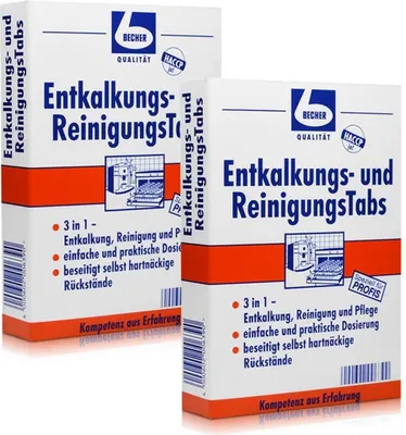 Produktbild von Dr. Becher Entkalkungs- und Reinigungs Tabs 8 stk. (2er Pack)
