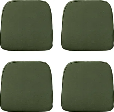 Produktbild von Madison - Sitzkissen Korbgeflecht Panama grün - ca. 48x48 cm - 4er-Set