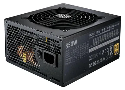 Image de Coolermaster MPE-8501-AFAAG-3EEU Bloc d'alimentation CoolerMaster MWE 850W V2 Gold