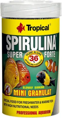 Zdjęcie produktu dla Spirulina 36% Mini Granulat (100 ml)