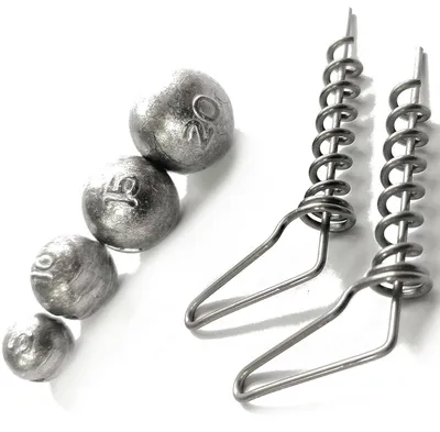 Produktbild von Pikecraft The System S-Screw Set Light - 2 Schrauben + 4 Bleie