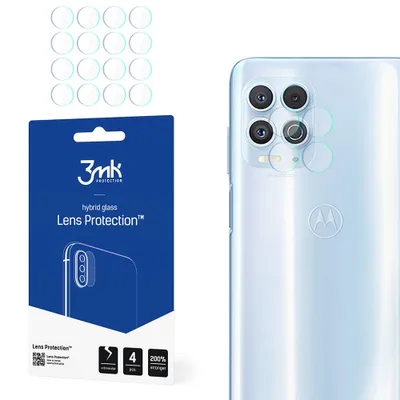 Produktbild von 3mk Hybridglas Lens Protection für Motorola Edge S 5G Kamera Objektiv Kameralinse 0,16mm 6H (4 Stück)