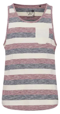 Produktbild von SOLID SDWhicco Herren Tanktop Shirt Muskel-Shirt mit Rundhals-Ausschnitt Brusttasche 100% Baumwolle Regular fit