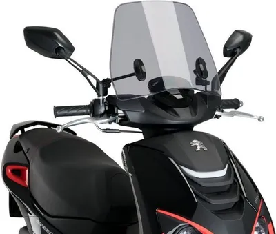 Zdjęcie produktu dla PUIG 3617H Szyba przednia do skutera Trafic pasuje do PEUGEOT SPEEDFIGHT 125 Przyciemniana