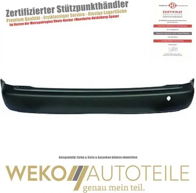 Produktbild von Stoßstange hinten DIEDERICHS 2296655 für VW