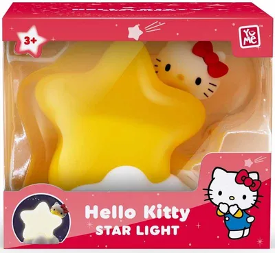 Produktbild von Hello Kitty Nachtlicht Stern Kinder Schlafzimmer Stimmungslicht