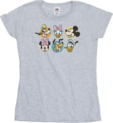 Produktbild von Disney - "Mickey Mouse and Friends" T-Shirt für Damen BI48824 (XL) (Grau)