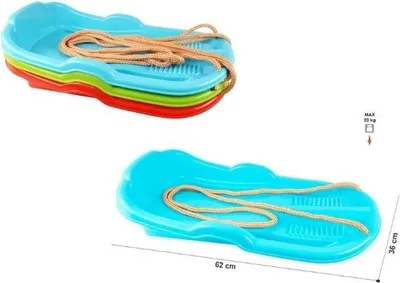 Zdjęcie produktu dla Sanki plastikowe ze sznurkiem TEH6481 06481