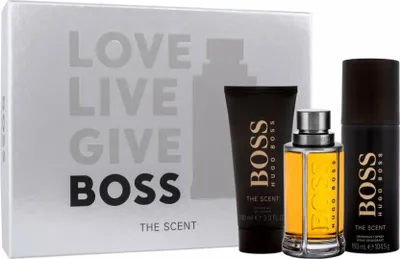 Image de Hugo Boss The Scent Eau De Toilette Spray 100ml Set 3 Artikel