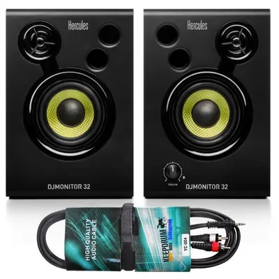 Immagine prodotto di Altoparlanti Hercules DJ Monitor 32 con cavo audio