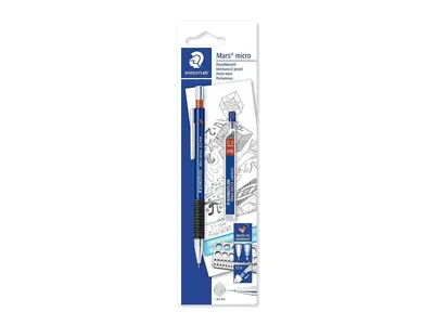 Image de STAEDTLER® 7755BK25DA Porte-mine + mines fines BK