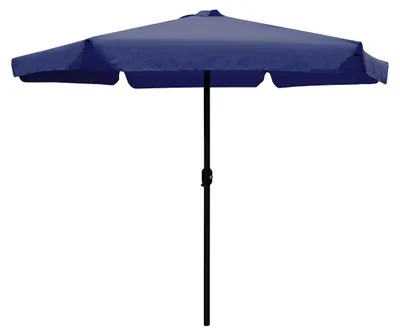 Obrázok produktu pre Linder Exclusiv slnečník, záhradný slnečník Ø 300 cm, s kľukou, modrý