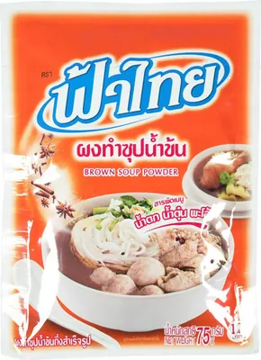 Produktbild von Fathai Würzmischung braune Suppenpulver 75g