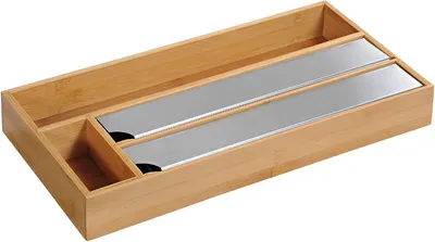 Immagine prodotto di Distributore per fogli da cassetto - Set di 13 pezzi - Marrone - 42 x 19 x 5,4 cm