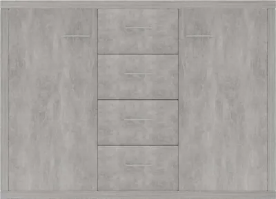 Produktbild von vidaXL Sideboard Betongrau 88x30x65 cm Holzwerkstoff