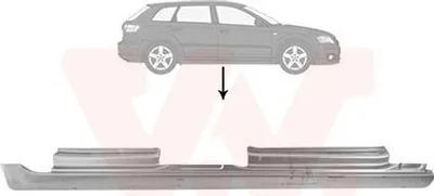 Produktbild von VAN WEZEL 5735104 Schweller Reparaturblech Einstiegblech Rechts für VW TOURAN (1T3)