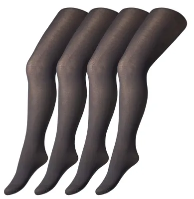 Zdjęcie produktu dla Damskie legginsy dziecięce, cienkie, 40 DEN, zestaw 4 sztuki