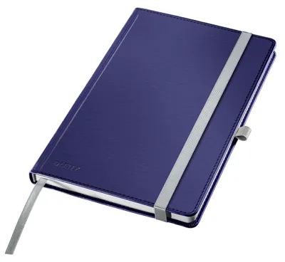 Produktbild von Leitz 44851069, Einfarbig, Blau, A5, 80 Blätter, 100 g/m², Liniertes Papier