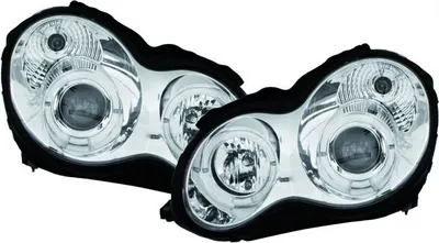 Produktbild von Diederichs Designscheinwerfer-Set W203 00-07 +Standlichtringe