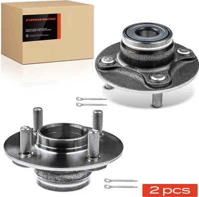 Productafbeelding van Frankberg 2x Wielnaaf Set Achter voor Nissan Micra I II