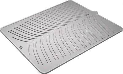 Produktbild von Silikonmat hittebeständig antislip - 41 x 36 cm, grau