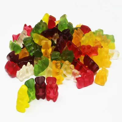 Produktbild von Fruchtgummi Bären mehrfarbig sortiert fruchtig zuckerfrei 1000g