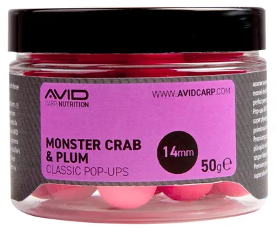 Produktbild von Avid Monster Crab & Plum Pop-Ups 14mm 50g