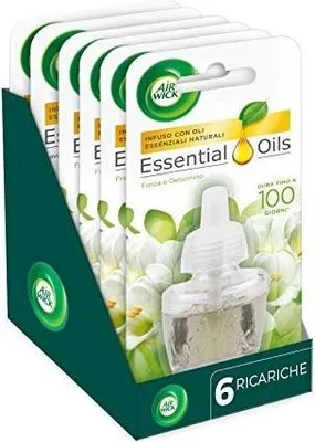 Image de Air Wick flacon de parfum Fleurs blanches, 19 ml