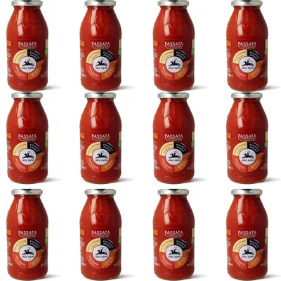 Produktbild von 12x Alce Nero passata di pomodoro -Tomatenpüree Tomatensauce 500 g