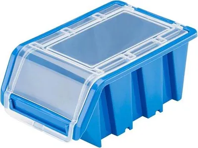 Obrázek produktu pro 10 ks modrých plastových stohovatelných boxů 120 x 195 x 90 cm