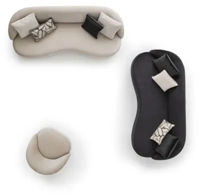 Zdjęcie produktu dla Fotel Nowoczesny jednoosobowy designerski fotel do salonu sofa 1 osobowa