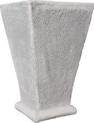 Produktbild von Moderner Pflanztopf aus Steinguss für ihren Garten perfekt zum bepflanzen, Frostfest Witterungsbeständig und Neu, 60cm Höhe, 37cm Breite, 37cm Tiefe, ca 46 kg, PO-1805