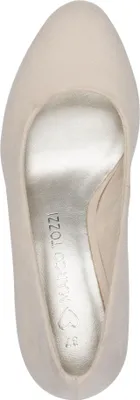 Produktbild von MARCO TOZZI Damen Pumps mit Plateau und überzogenem Trichterabsatz 2-22450-42, Größe:41 EU, Farbe:Beige