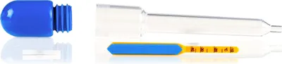 Produktbild von HEYNER® Frostschutzprüfer für Kühlflüssigkeit –  Germany, Kunststoff-Hydrometer, Messbereich bis –40 °C, mit Temperaturkompensation