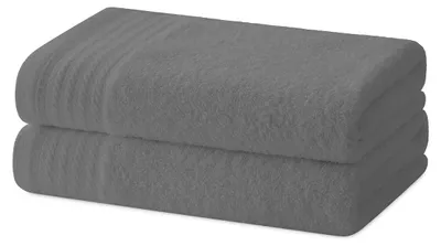 Immagine prodotto di Set di 2 asciugamani, 100% cotone, 480 g/m², 100 x 50 cm, per il bagno
