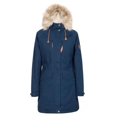 Produktbild von Trespass Damen Parka Faithful wasserfest, mit Kapuze TP4818 (M) (Marineblau)