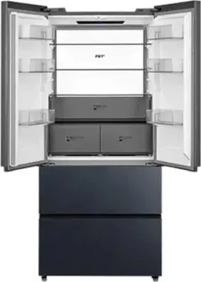 Produktbild von Midea MDRF705BIE70, Freistehend, French door, Grau, 2 Tür(en), Berührung, LED