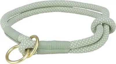 Productafbeelding van Halsband voor hond soft half-slip in pastelkleuren 35x0,6 cm