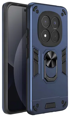 Imagen del producto de Funda con anillo magnético para Xiaomi Redmi Note 15 Pro Plus, color azul
