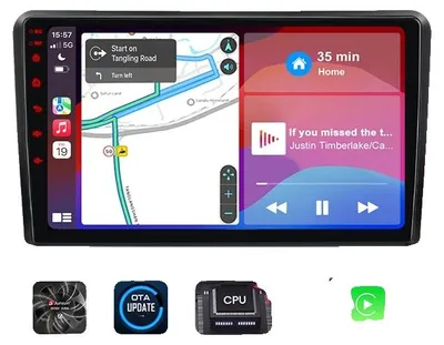 Obrázek produktu pro Multimediální systém do auta, dotykový displej, kompatibilní s modelem Mazda 2 (2007–2014), Plus 4 GB / 64 GB